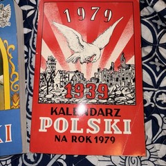 VINTAGE POLISH BOOKS KALANDARZ POLSKI NA ROK 1979,80,84! In Polish