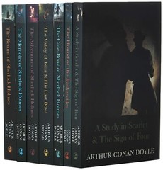 Sherlock Holmes Series Complete Collection 7 Books Set By Arthur Conan Doyle NEW