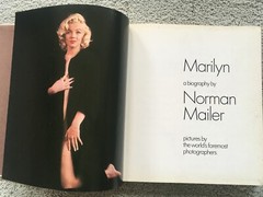 Marilyn: A Biography, Norman Mailer, HCDJ, 1st edition, 1st printing, Very Good