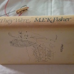 Vintage M.F.K. Fisher As They Were 1982 Hardcover Knopf Borzoi Book Dust Jacket