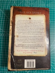 The Last Wish 1st Eng Ed 1st Print SC Andrzej Sapkowski Gollancz Fair Condition