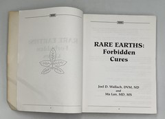 RARE EARTHS Forbidden Cures Joel D. Wallach Ma Lan Double Happiness 1994 1st Ed