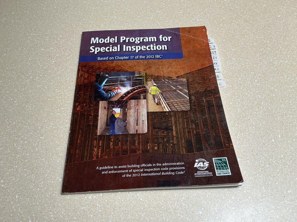 ICC Model Program for Special Inspection 2012