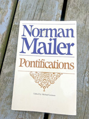 PONTIFICATIONS: INTERVIEWS By Norman Mailer GUC, free shipping