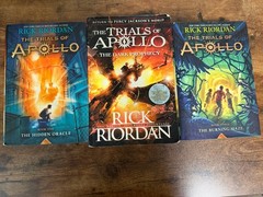 Rick Riordan Fantasy Adventure Hardcover/Paperback Book Lot