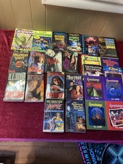 Lot Vintage YA Horror Books Paperback Goosebumps Pike Fear Street 1980s 1990s