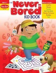 The Never-Bored Kid Book, Ages 6-7 – paperback Evan-Moor Educational Publish…