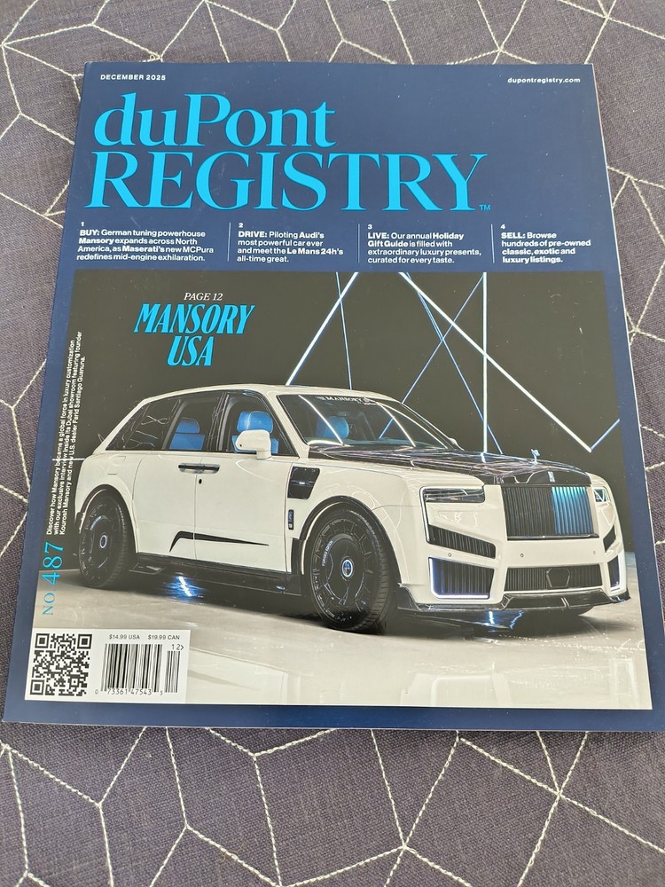 Dupont Registry Magazine December 2025 No 487