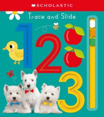 Trace and Slide 123: Scholastic Early Learners (Trace and Slide) – VERY GOOD
