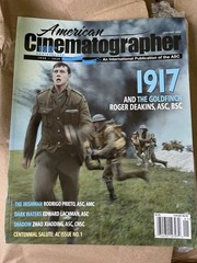 Roger Deakins SIGNED book REFLECTIONS Roger & James Deakins + ACS 1917 mag