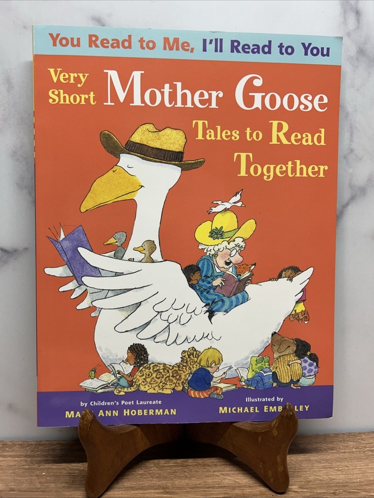 Very Short Mother Goose Tales to Read Together by Mary Ann Hoberman 2011 NEW