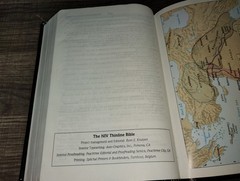 NIV Thinline Bible New International Version 1996 Zondervan Bonded Leather Bound