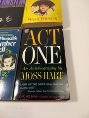 Performing Arts Book Lot Actor Actress Singer Biography Paperbacks Lot 4 Vintage