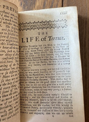 1718 Terence’s Comedies 5th Edition Laurence Echard J&B Sprint Original Leather