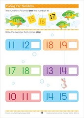Math Readiness Workbook 64 Pages, Kindergarten, 1st Grade, Telling Time, Coun…