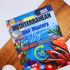 Mediterranean Recipes Cookbook | Weight Loss Recipes | Full Color Cookbook