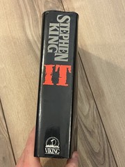 Vintage 1986 Stephen King It Viking Press Hardcover 1st Print Derry Pennywise