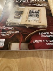 Somerset Studio Mixed Media Magazine Book Zine Vol 30 #2 Art Create US SELLER