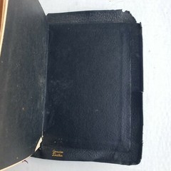 Vintage National Bible Press King James Pronouncing Holy Bible Genuine Leather