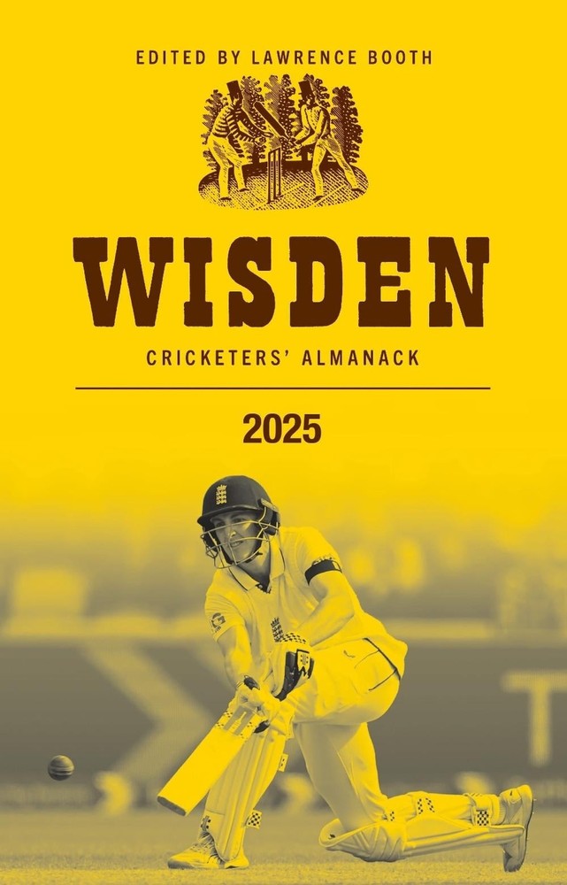 Wisden Cricketers’ Almanack 2025 by Lawrence Booth Hardcover Book