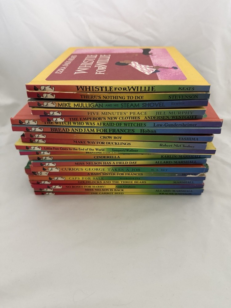 Vintage Children’s Choice Book Club books Rainbow Spine Lot of 20 Various Titles