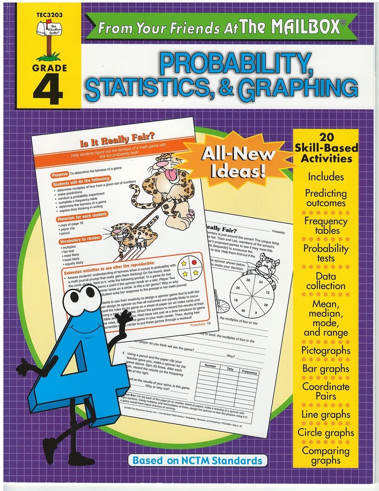 Probability, statistics, & graphing (Mailbox math series)