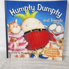 Set of 9 Nursery Rhyme books by Wendy Straw, Humpty, Old MacDonald, Wheels Etc