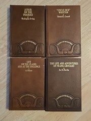 Lot Of 12 Classics Of The Old West Time Life Books Leather Edition Mixed Titles