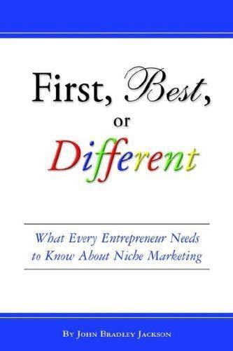 First, Best, or Different: What Eve- John Bradley Jackson, 1598582917, paperback