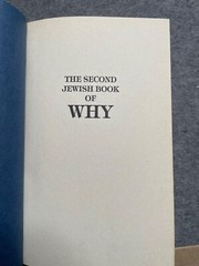The Jewish Book of Why Alfred J Kolatch Slip Case 2 Volume Set Hard Cover