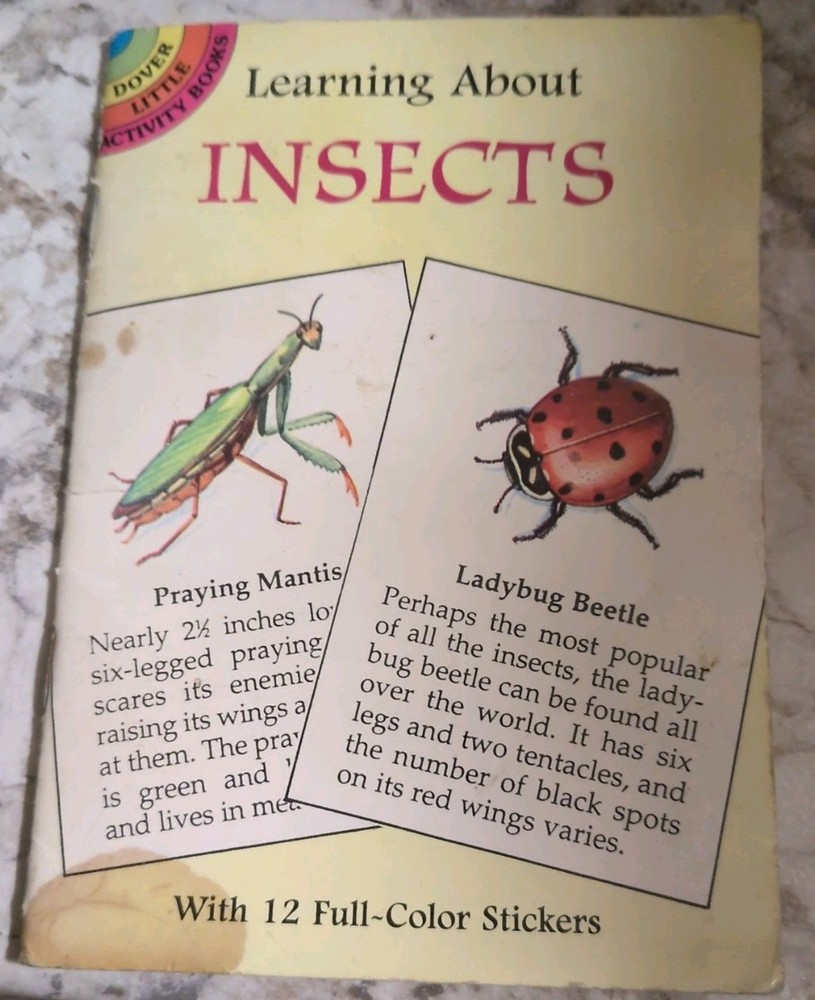 Learning about Insects by Jan Sovak (1997, Trade Paperback)