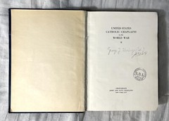 1924 United States Catholic Chaplains in the World War Ex-library