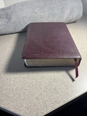 The Ryrie Study Bible NIV Red Letter by Charles C. Ryrie, 1986