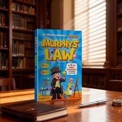 Murphy’s Law Learning Book for Kids 8-12 with 128 Pages Paperback Illustrated.