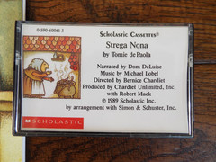 Lot 5 Strega Nona Books and Cassette by Tomie DePaola Guided Reading Audiobook