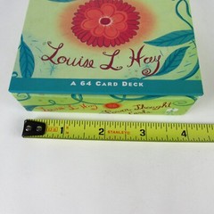 Power Thought Cards- Louise Hay, 64 card deck- Positive Affirmations 4″x4″