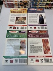 Claymore Manga Shonen Jump Advanced Books Norihiro Yagi – Lot of 6- #1,2,3,5,6,7