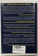 Bo’s Lasting Lessons By Bo Schembechler And John U Bacon SIGNED By John U Bacon