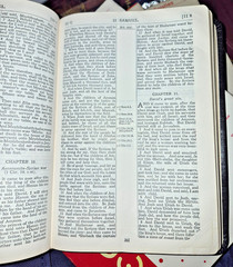 1945 Holy Bible Scofield Reference Edition KJV Oxford Morocco Leather Lined Vtg