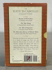 Kate DiCamillo Collection – 4 Paperback Book Box Set Winn-Dixie Despereaux Tiger