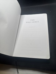 Holy Bible English Standard Version ESV Crossway 2016 Bonded LEATHER Black