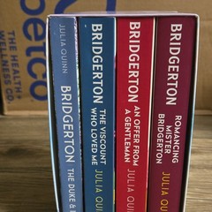 Julia Quinn Bridgerton 4-Book Box Set (Film/TV Adaptation)