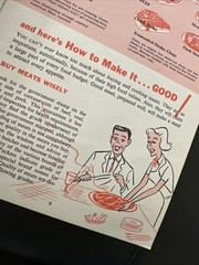 Cook Book Vintage 1953 The New Cooks By Edison Electric Institute 9X6″ 53 pages