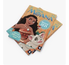 Disney Moana Annual 2025 Hardcover Illustrated Book Ages 4-8