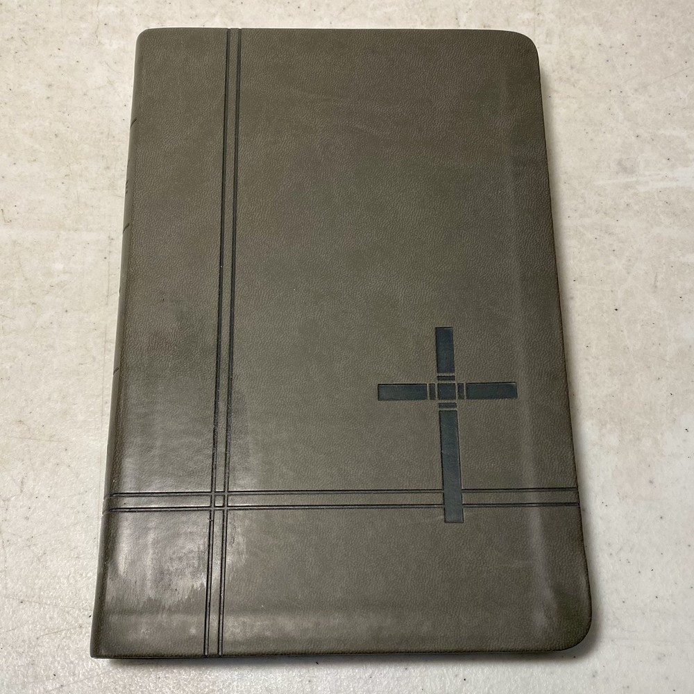 KJV Deluxe Gift & Award Bible (Gray) (King James Bible) Red Letter by Barbour