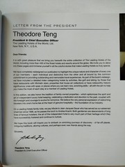 THE LEADING HOTELS OF THE WORLD BOOK 2011 LEADERS CLUB ~LUXURY TRAVEL -500 Pages