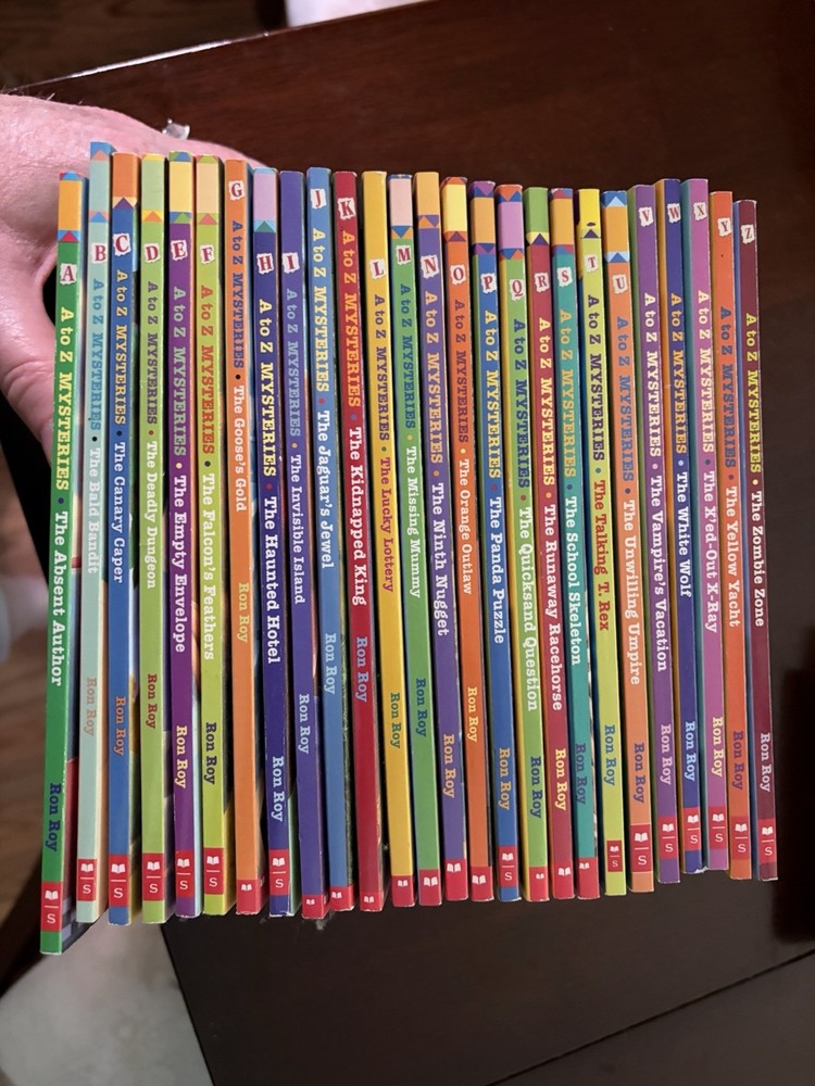 A to Z Mysteries The Complete Collection by Ron Roy 26 Book Set Paperback