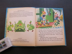 THE WIZARD OF OZ Wonder Books 1974 hb L. Frank Baulm Tom Sinnickson #543 VG!