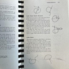 THE COMPLETE ENCYCLOPEDIA OF STITCHERY by Mildred Graves Ryan 1979 Spiral Cover