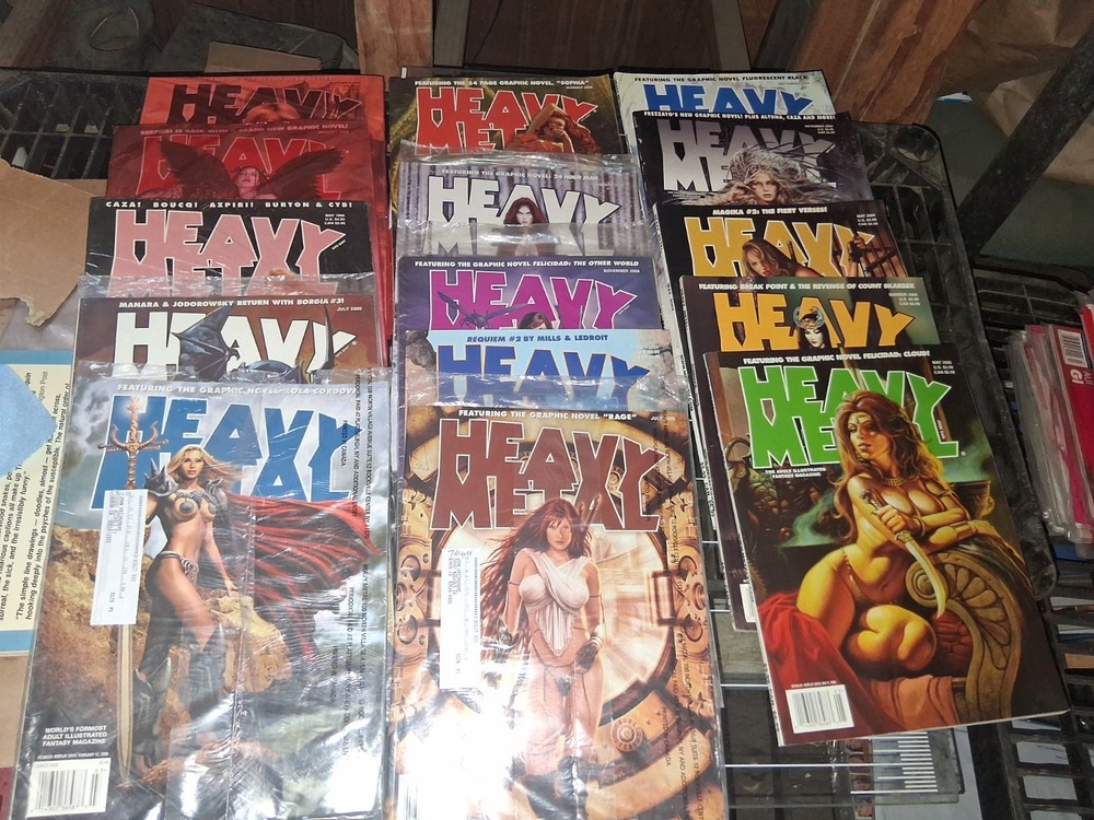 HEAVY MEDAL LOT OF 15…… BRAND NEW